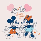 Mickey Minnie Love You